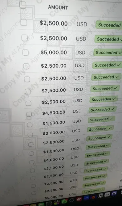 Payment Proofs